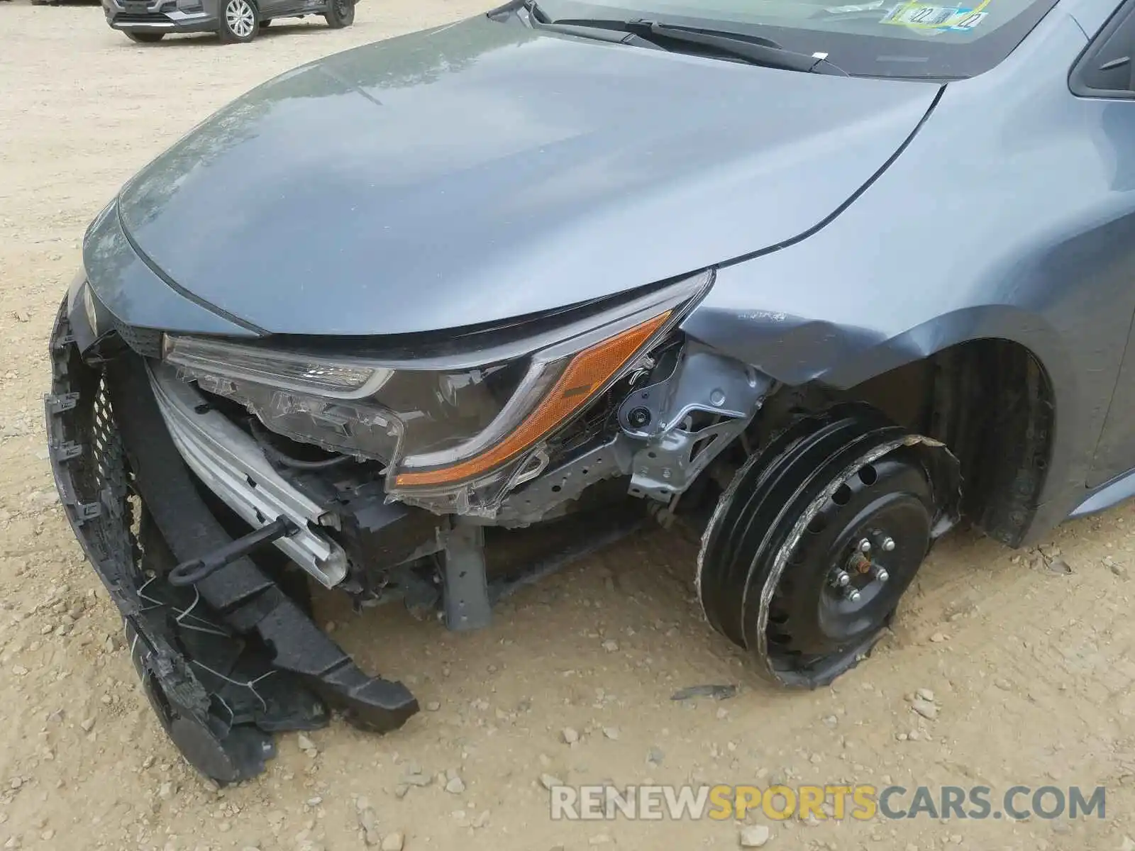 9 Photograph of a damaged car JTDEPRAE8LJ046707 TOYOTA COROLLA 2020