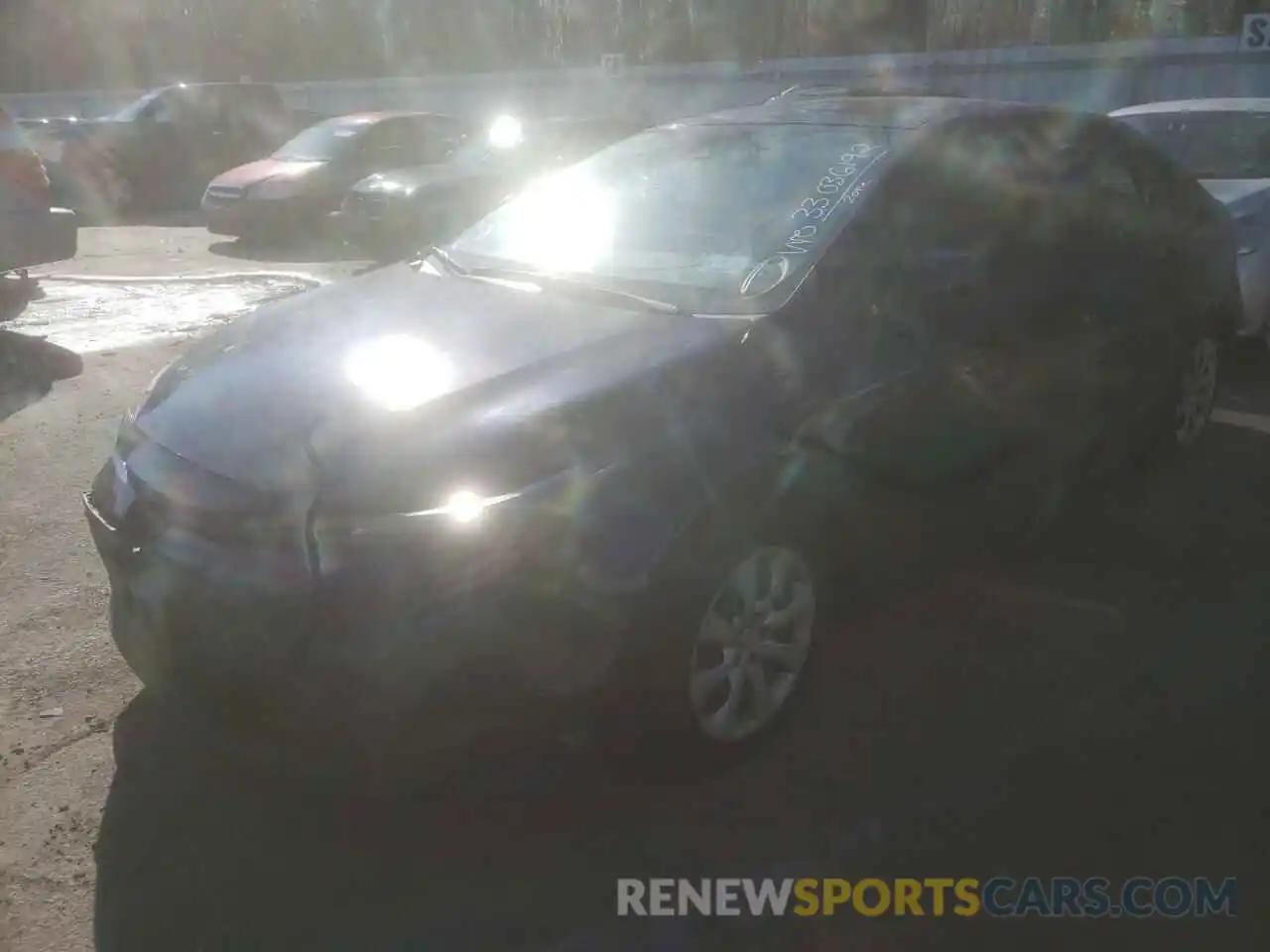 2 Photograph of a damaged car JTDEPRAE8LJ047226 TOYOTA COROLLA 2020