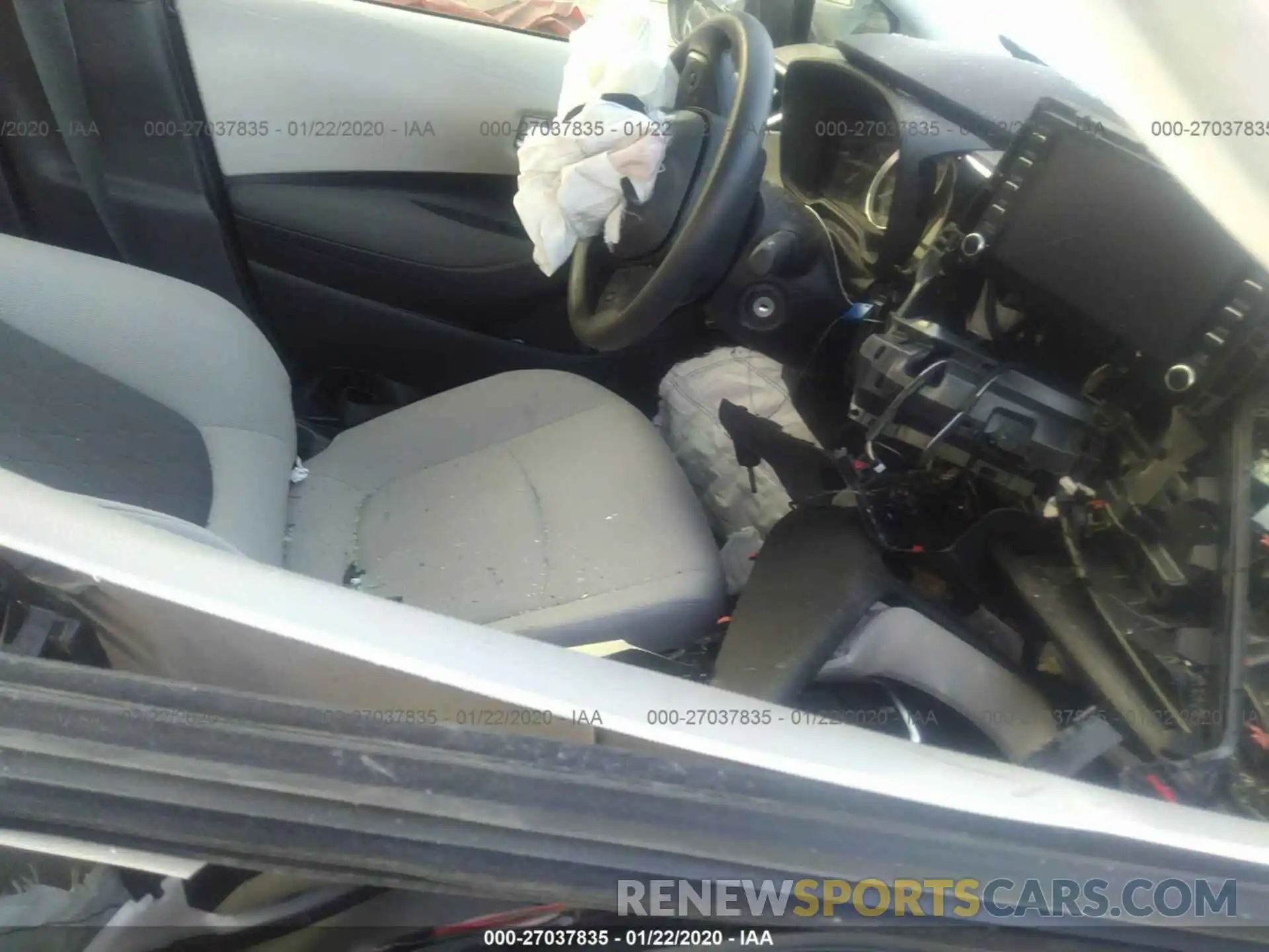 5 Photograph of a damaged car JTDEPRAE8LJ048053 TOYOTA COROLLA 2020