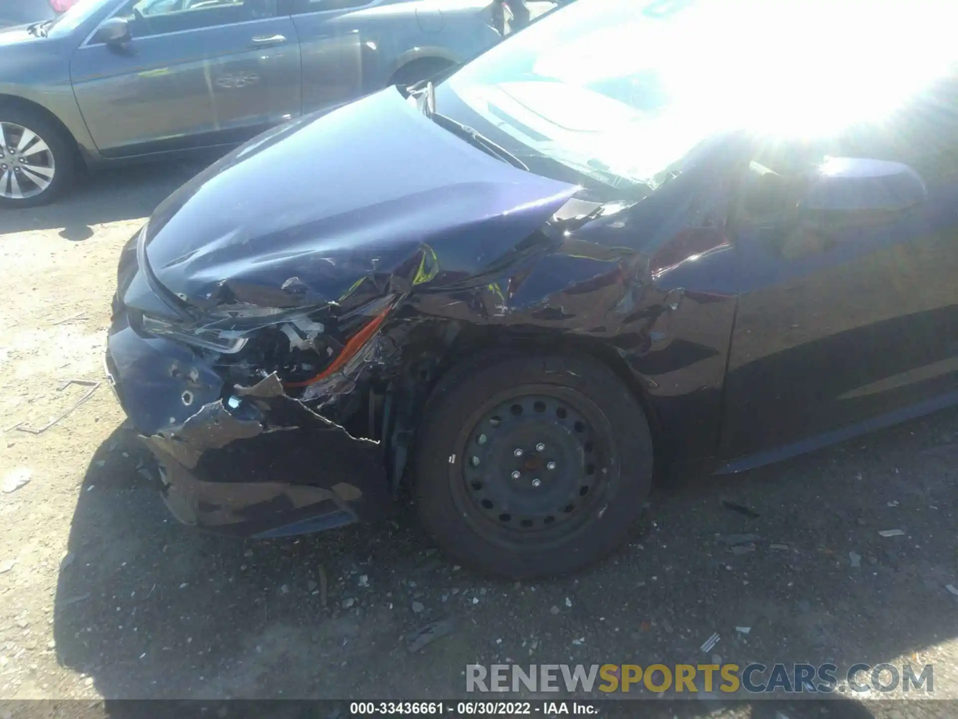 6 Photograph of a damaged car JTDEPRAE8LJ048411 TOYOTA COROLLA 2020