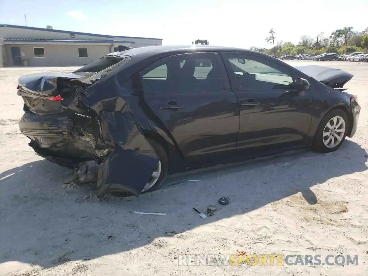 3 Photograph of a damaged car JTDEPRAE8LJ049185 TOYOTA COROLLA 2020