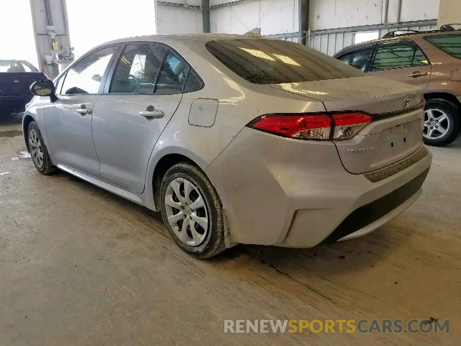 3 Photograph of a damaged car JTDEPRAE8LJ049333 TOYOTA COROLLA 2020