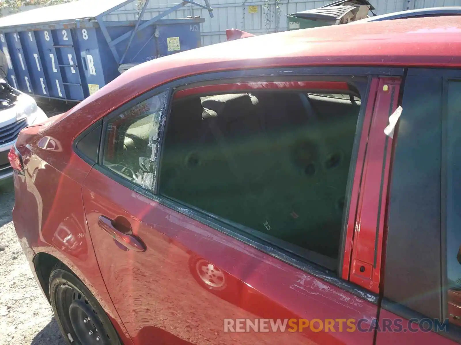 9 Photograph of a damaged car JTDEPRAE8LJ051891 TOYOTA COROLLA 2020