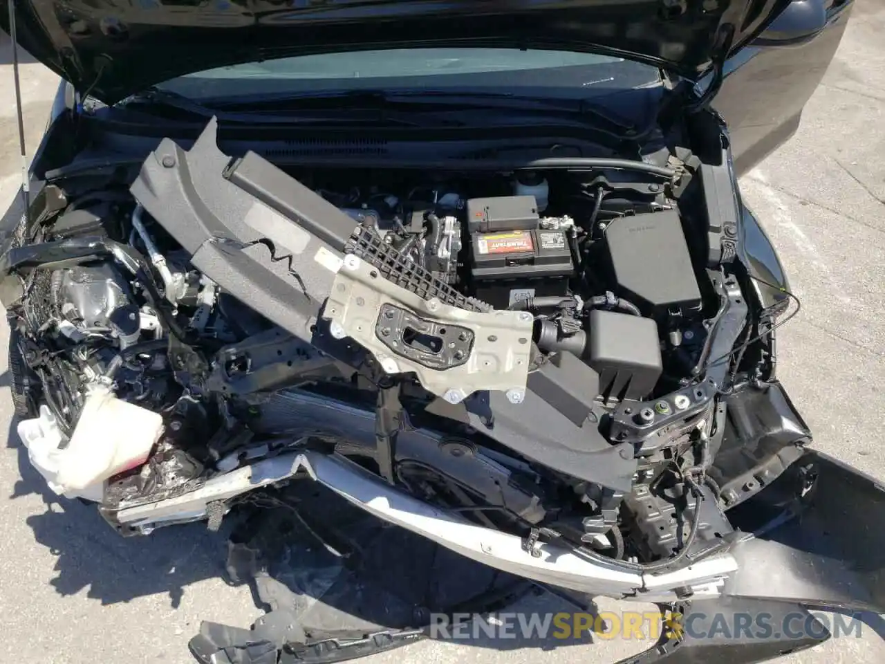 7 Photograph of a damaged car JTDEPRAE8LJ052569 TOYOTA COROLLA 2020