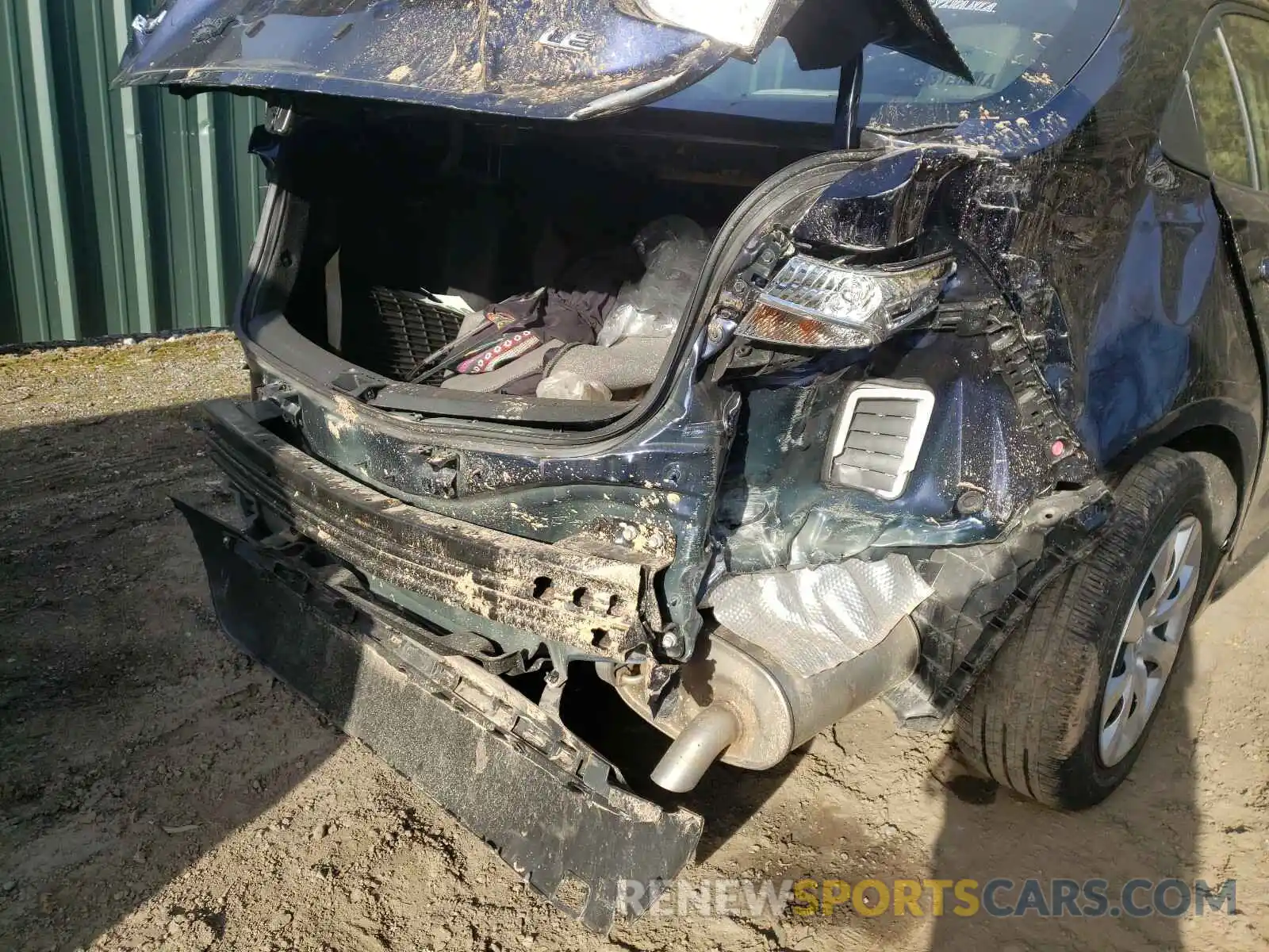 9 Photograph of a damaged car JTDEPRAE8LJ052765 TOYOTA COROLLA 2020