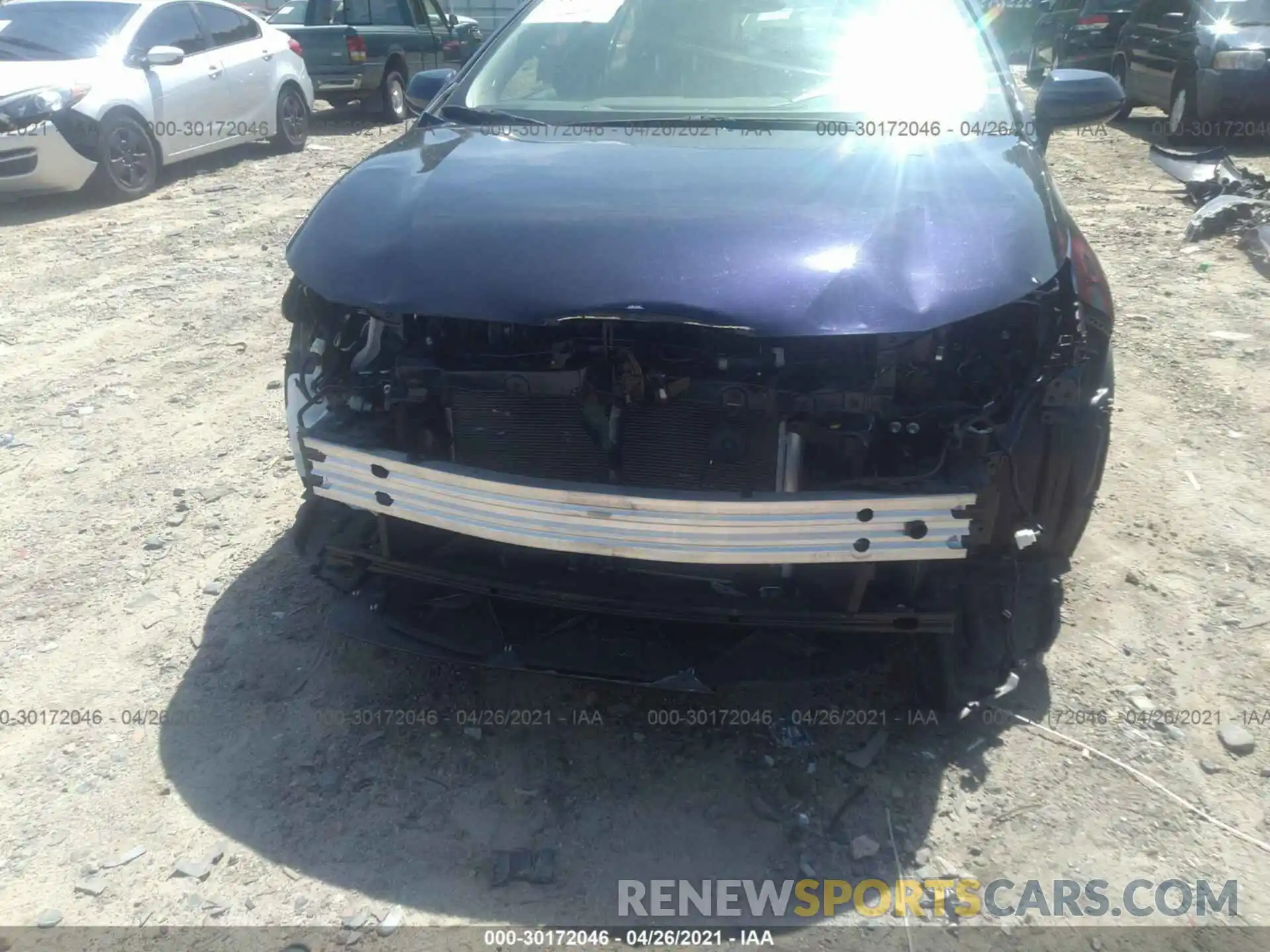 6 Photograph of a damaged car JTDEPRAE8LJ053186 TOYOTA COROLLA 2020