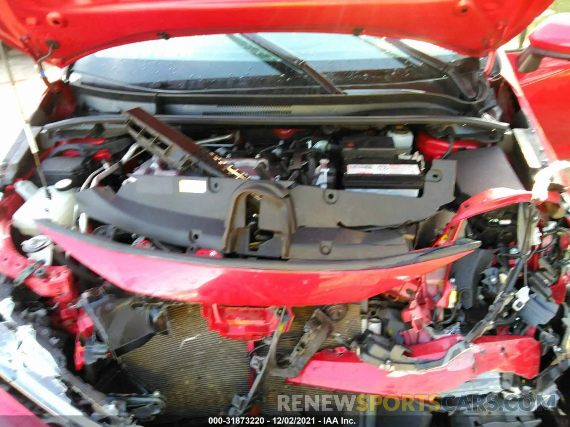 10 Photograph of a damaged car JTDEPRAE8LJ053754 TOYOTA COROLLA 2020