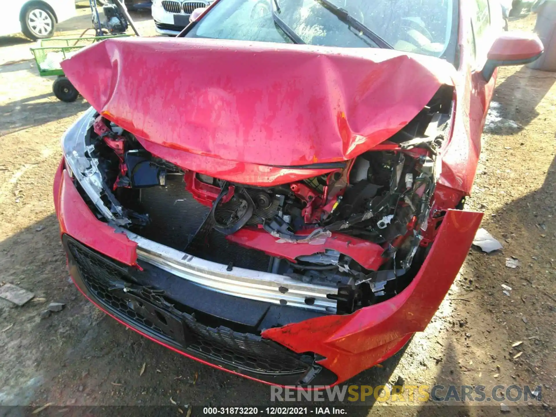 6 Photograph of a damaged car JTDEPRAE8LJ053754 TOYOTA COROLLA 2020