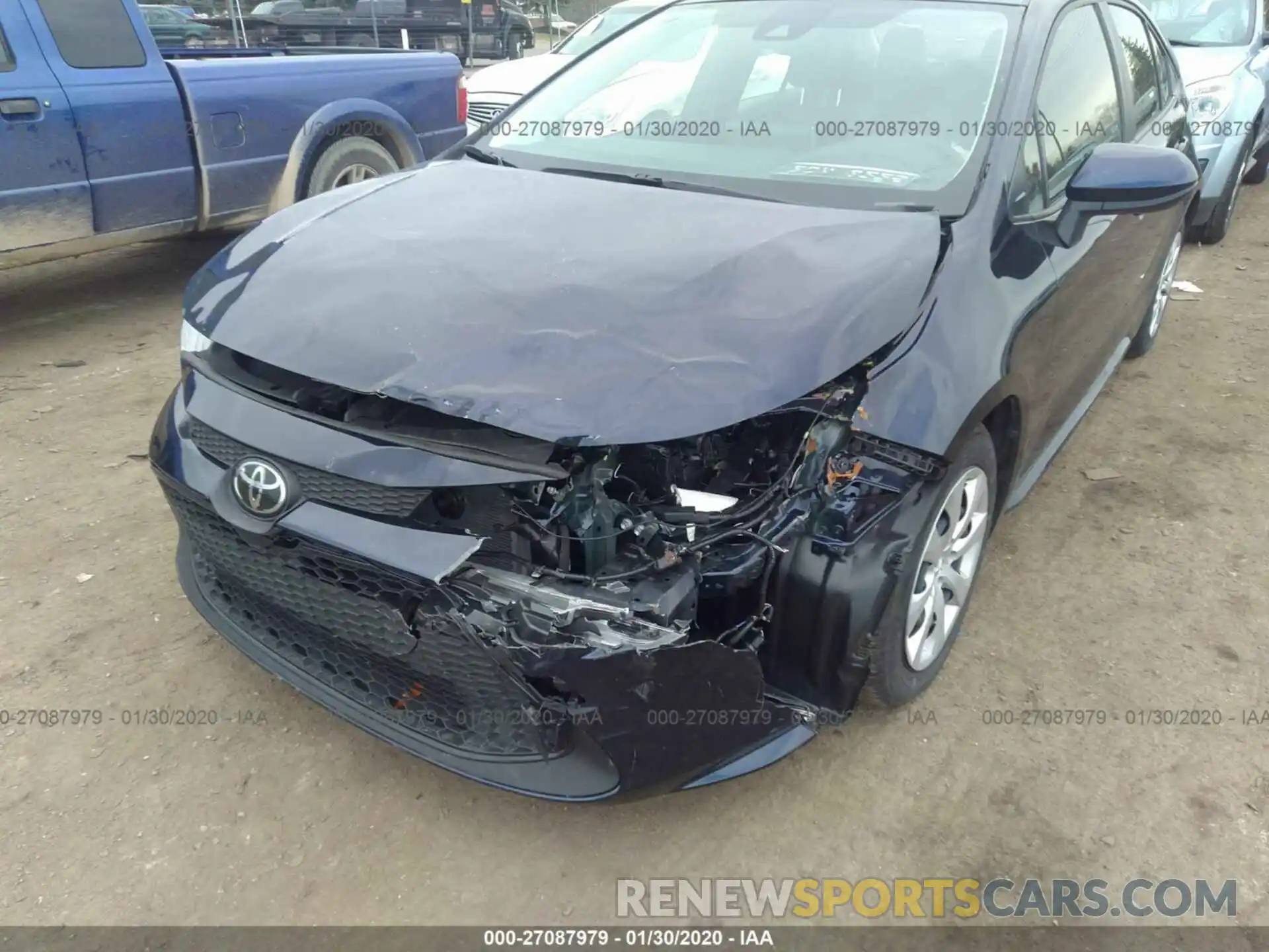 6 Photograph of a damaged car JTDEPRAE8LJ055018 TOYOTA COROLLA 2020