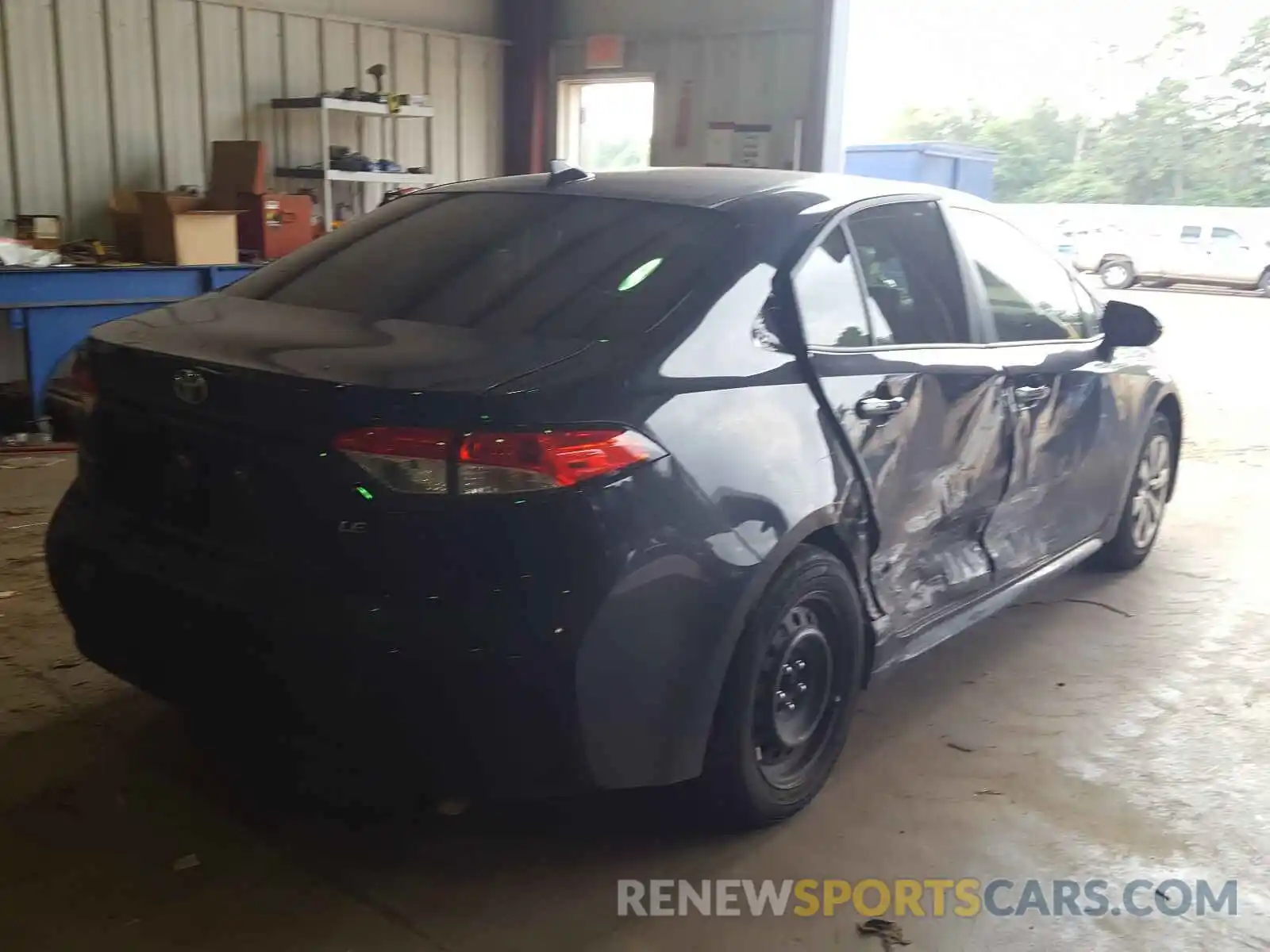 4 Photograph of a damaged car JTDEPRAE8LJ062096 TOYOTA COROLLA 2020