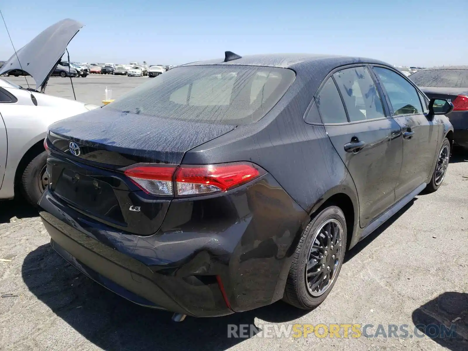 4 Photograph of a damaged car JTDEPRAE8LJ062101 TOYOTA COROLLA 2020