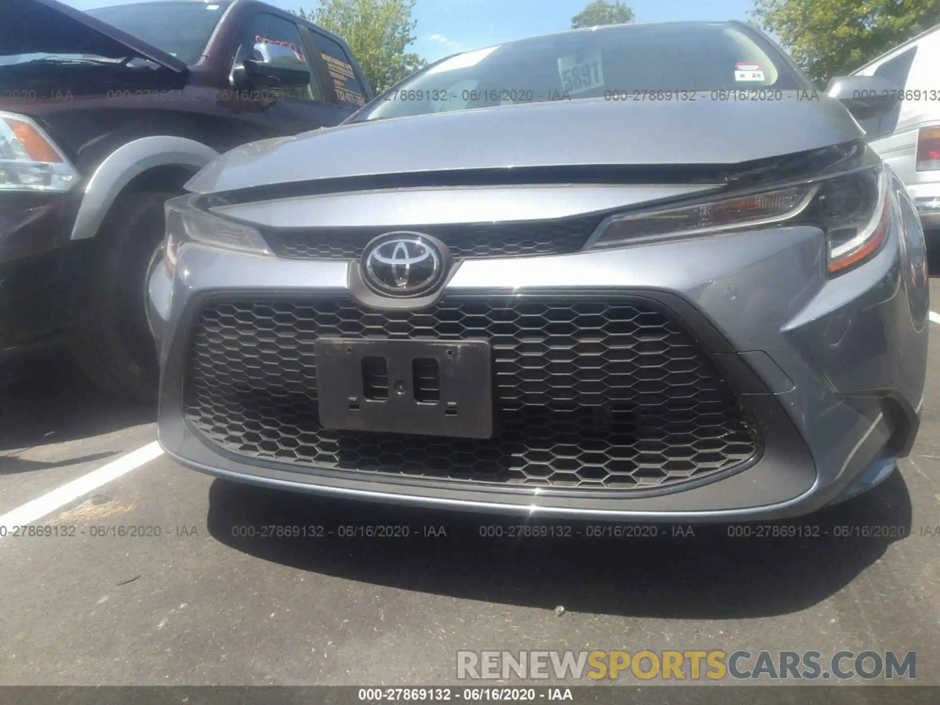 6 Photograph of a damaged car JTDEPRAE8LJ062289 TOYOTA COROLLA 2020