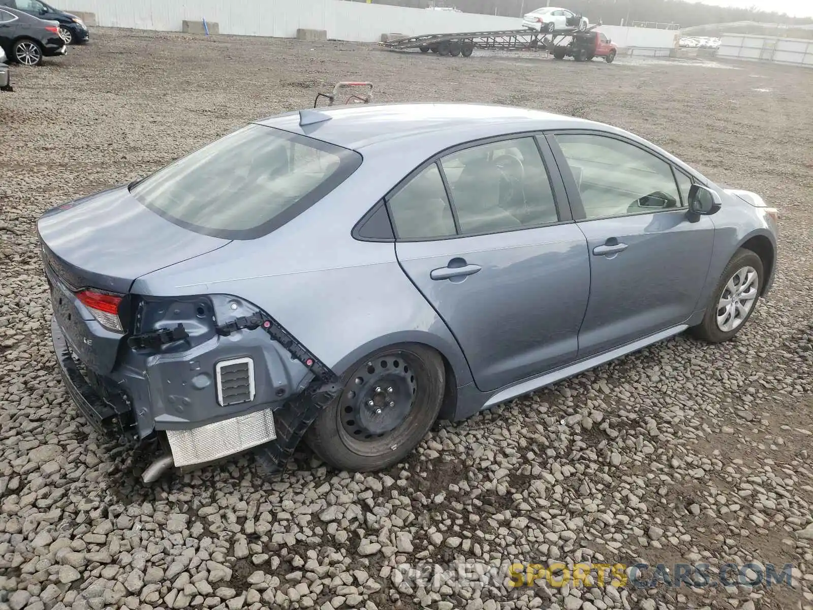 4 Photograph of a damaged car JTDEPRAE8LJ062454 TOYOTA COROLLA 2020