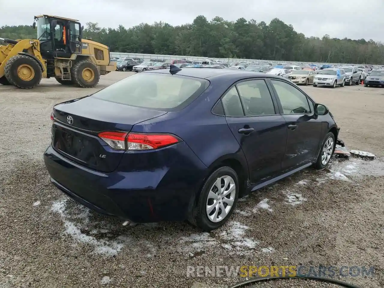 4 Photograph of a damaged car JTDEPRAE8LJ062986 TOYOTA COROLLA 2020