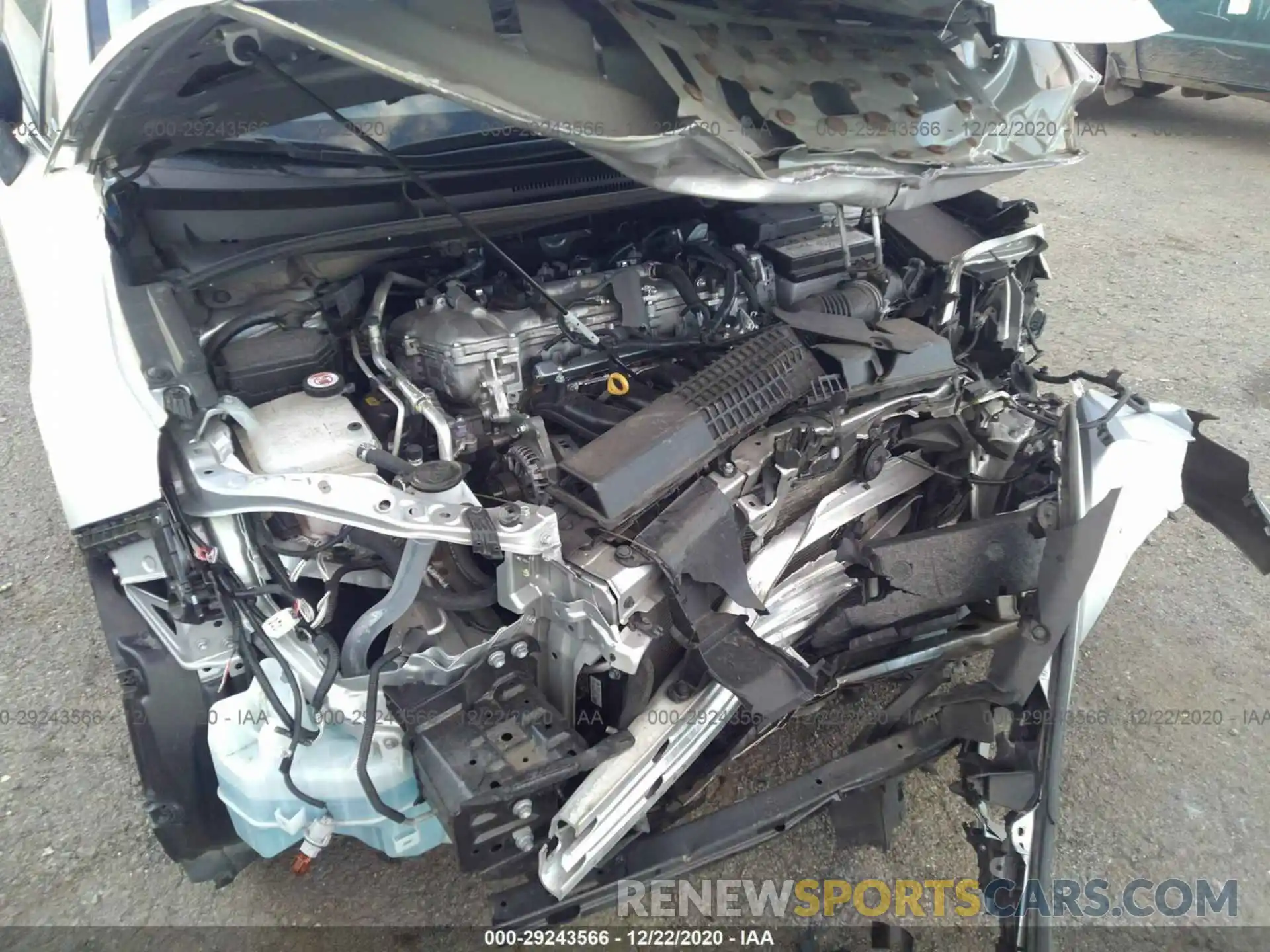10 Photograph of a damaged car JTDEPRAE8LJ064561 TOYOTA COROLLA 2020