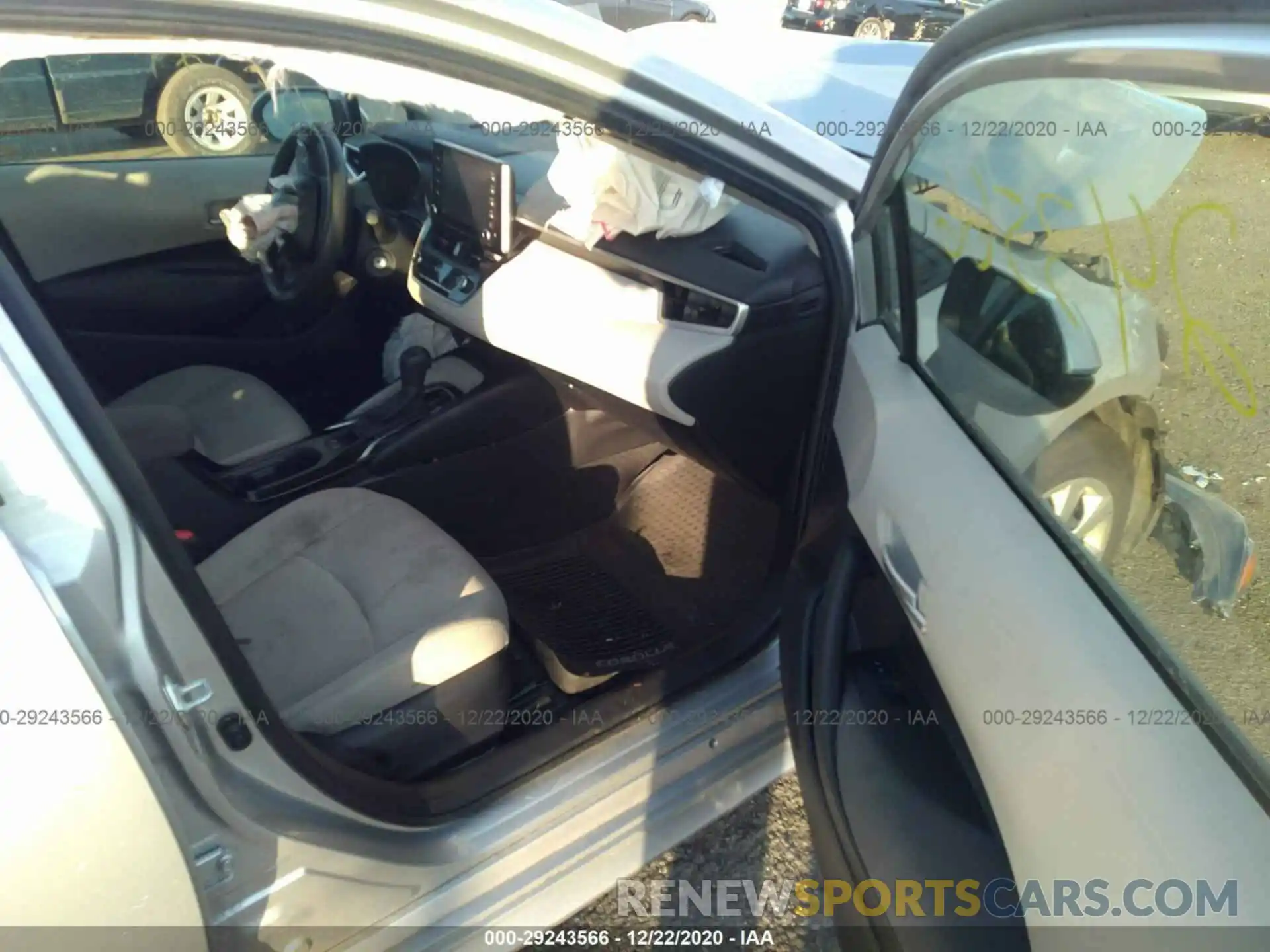 5 Photograph of a damaged car JTDEPRAE8LJ064561 TOYOTA COROLLA 2020