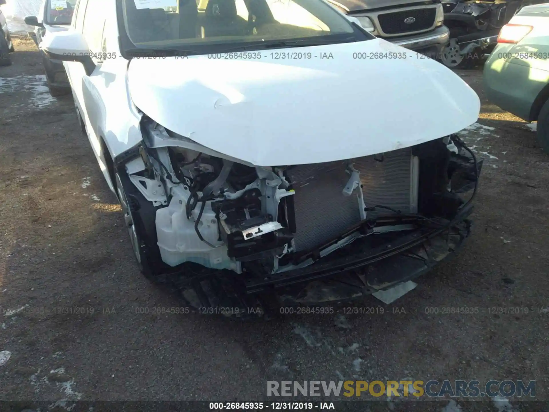 6 Photograph of a damaged car JTDEPRAE8LJ065709 TOYOTA COROLLA 2020