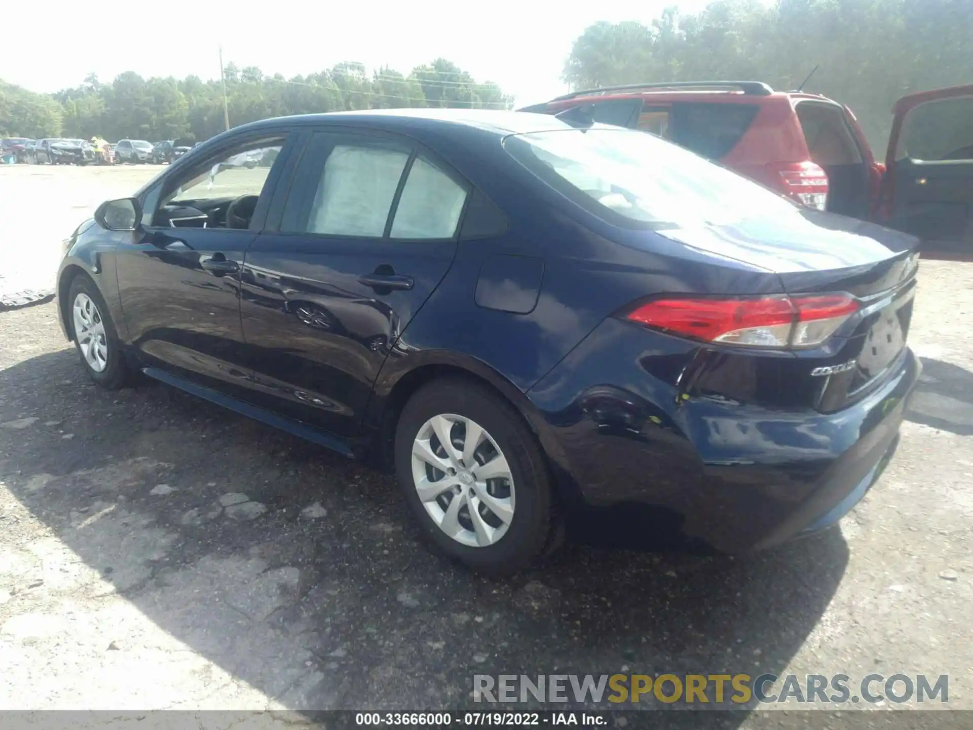 3 Photograph of a damaged car JTDEPRAE8LJ068545 TOYOTA COROLLA 2020