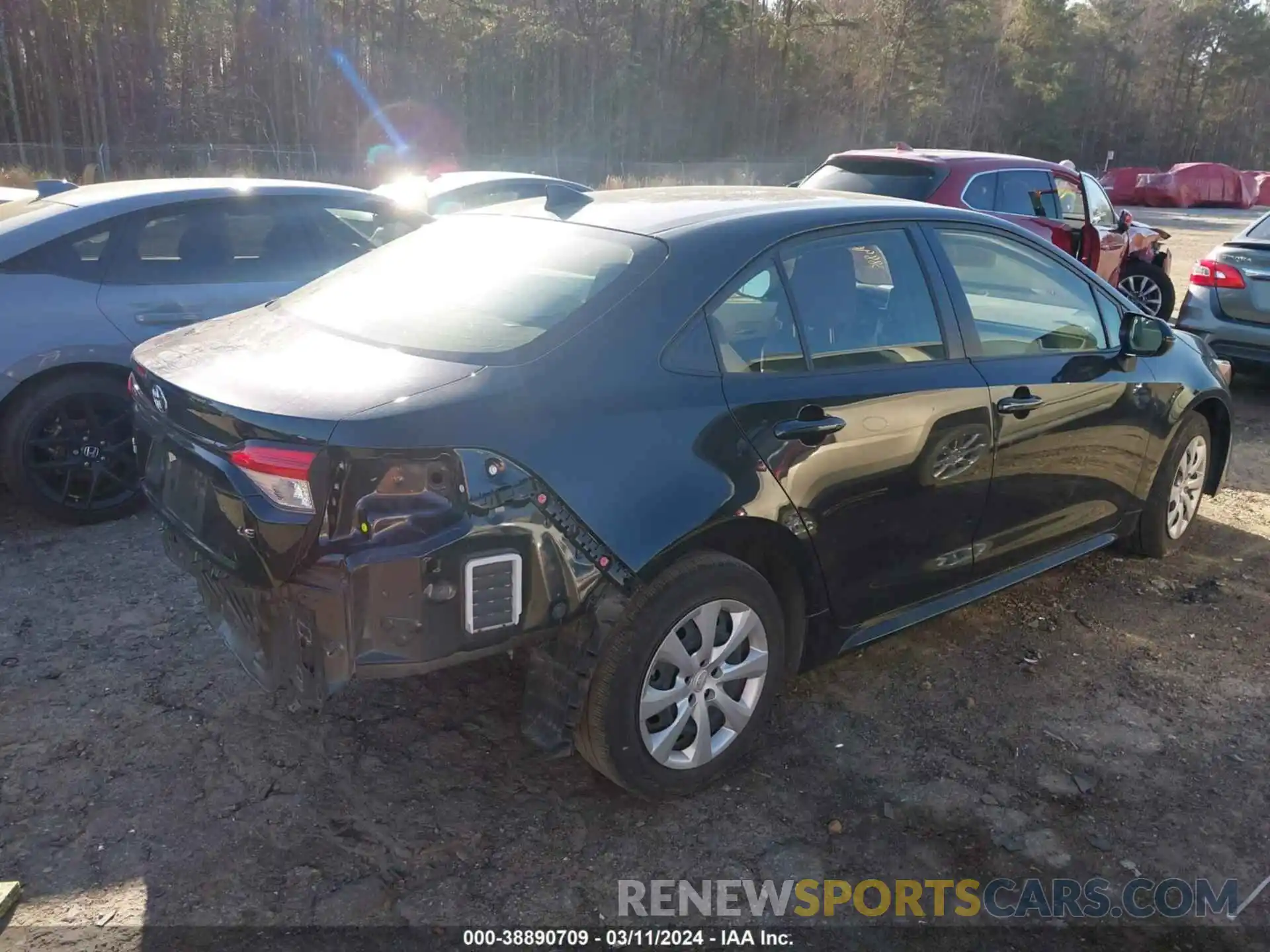 4 Photograph of a damaged car JTDEPRAE8LJ068772 TOYOTA COROLLA 2020