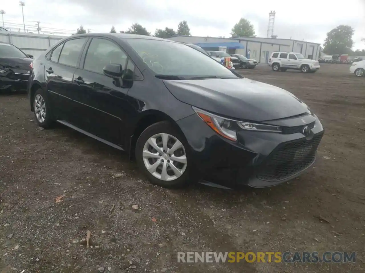 1 Photograph of a damaged car JTDEPRAE8LJ069260 TOYOTA COROLLA 2020