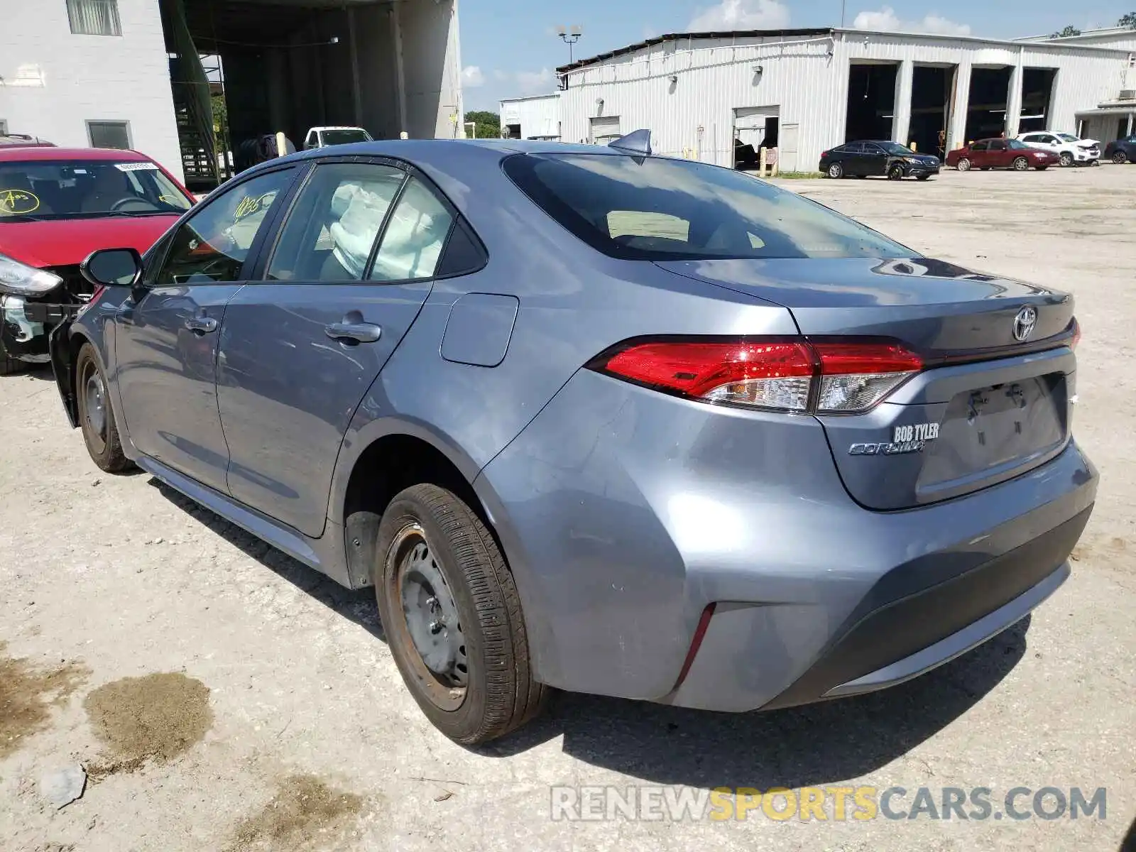 3 Photograph of a damaged car JTDEPRAE8LJ070831 TOYOTA COROLLA 2020