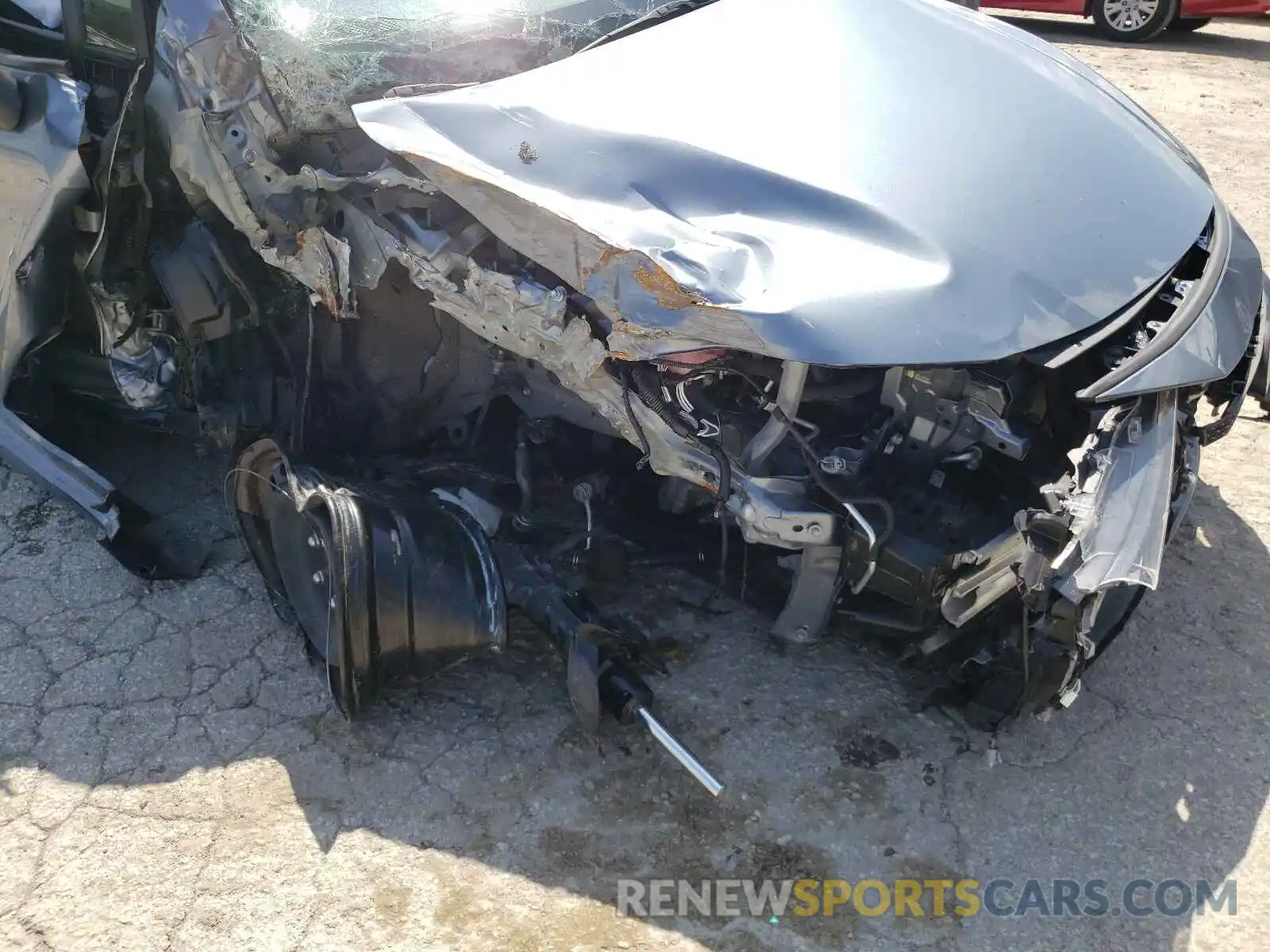 9 Photograph of a damaged car JTDEPRAE8LJ070831 TOYOTA COROLLA 2020