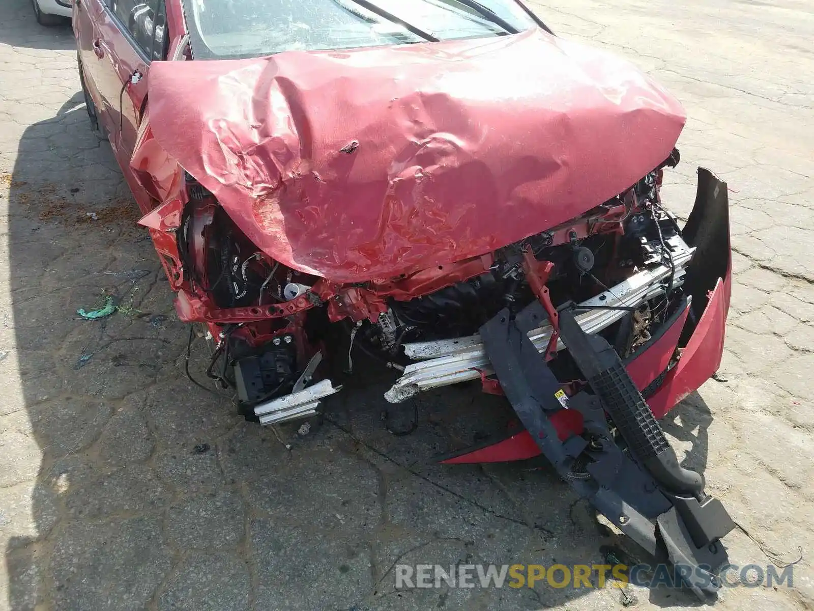 9 Photograph of a damaged car JTDEPRAE8LJ071462 TOYOTA COROLLA 2020