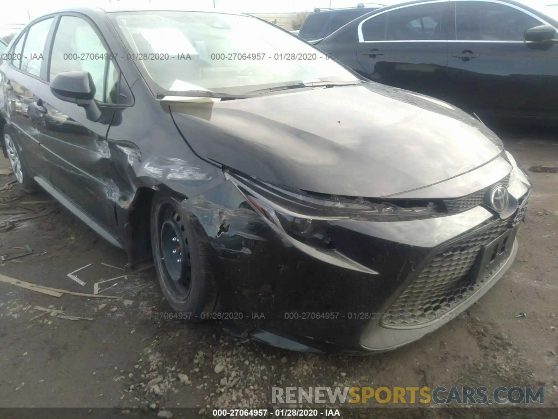 6 Photograph of a damaged car JTDEPRAE8LJ071820 TOYOTA COROLLA 2020