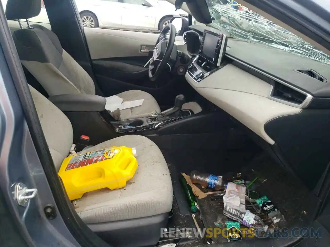 5 Photograph of a damaged car JTDEPRAE8LJ073292 TOYOTA COROLLA 2020