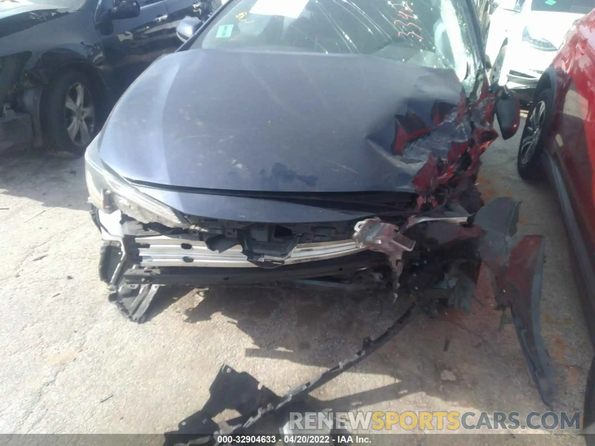 6 Photograph of a damaged car JTDEPRAE8LJ073342 TOYOTA COROLLA 2020