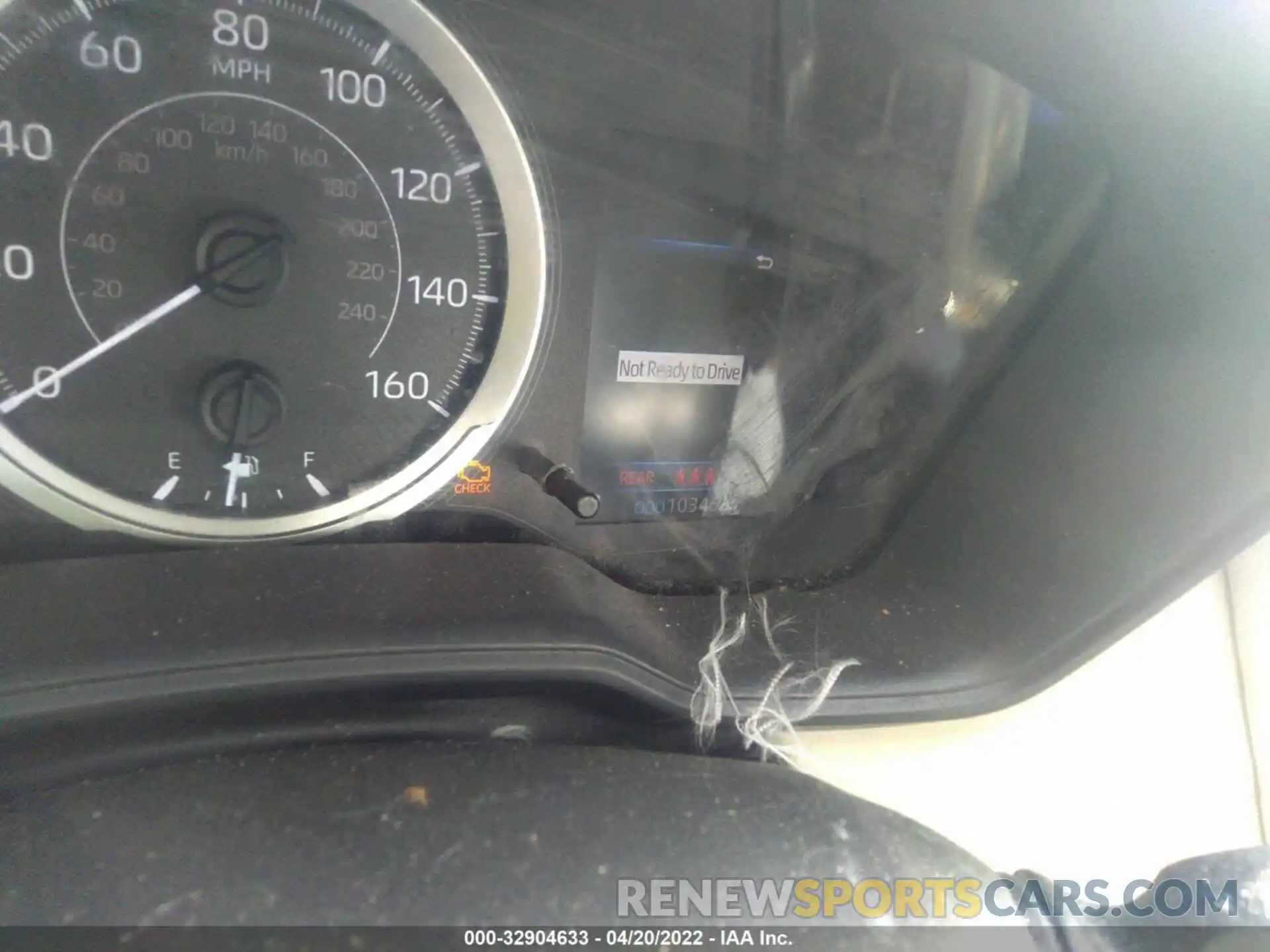 7 Photograph of a damaged car JTDEPRAE8LJ073342 TOYOTA COROLLA 2020