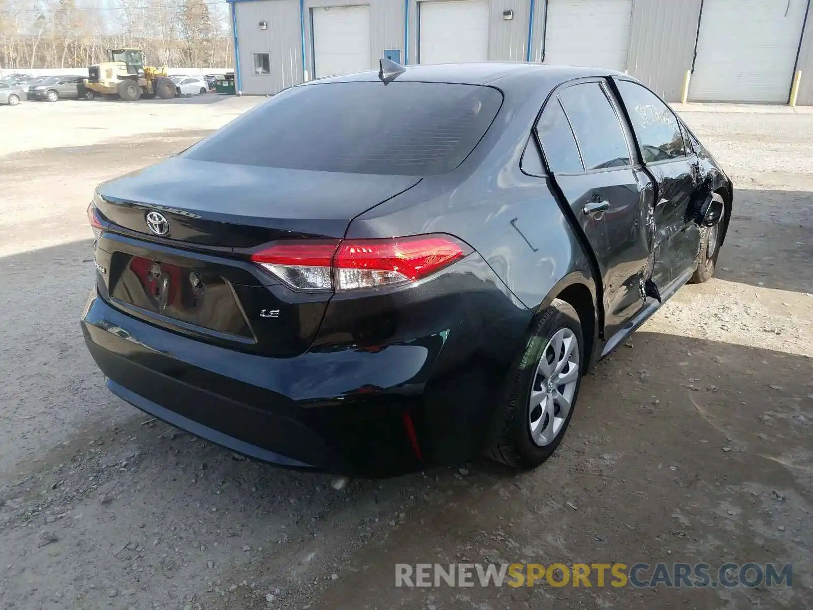 4 Photograph of a damaged car JTDEPRAE8LJ078606 TOYOTA COROLLA 2020