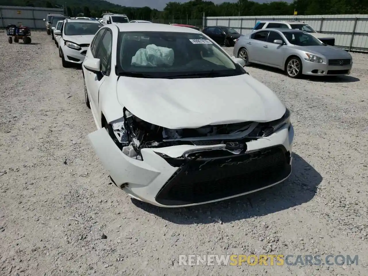 9 Photograph of a damaged car JTDEPRAE8LJ081067 TOYOTA COROLLA 2020