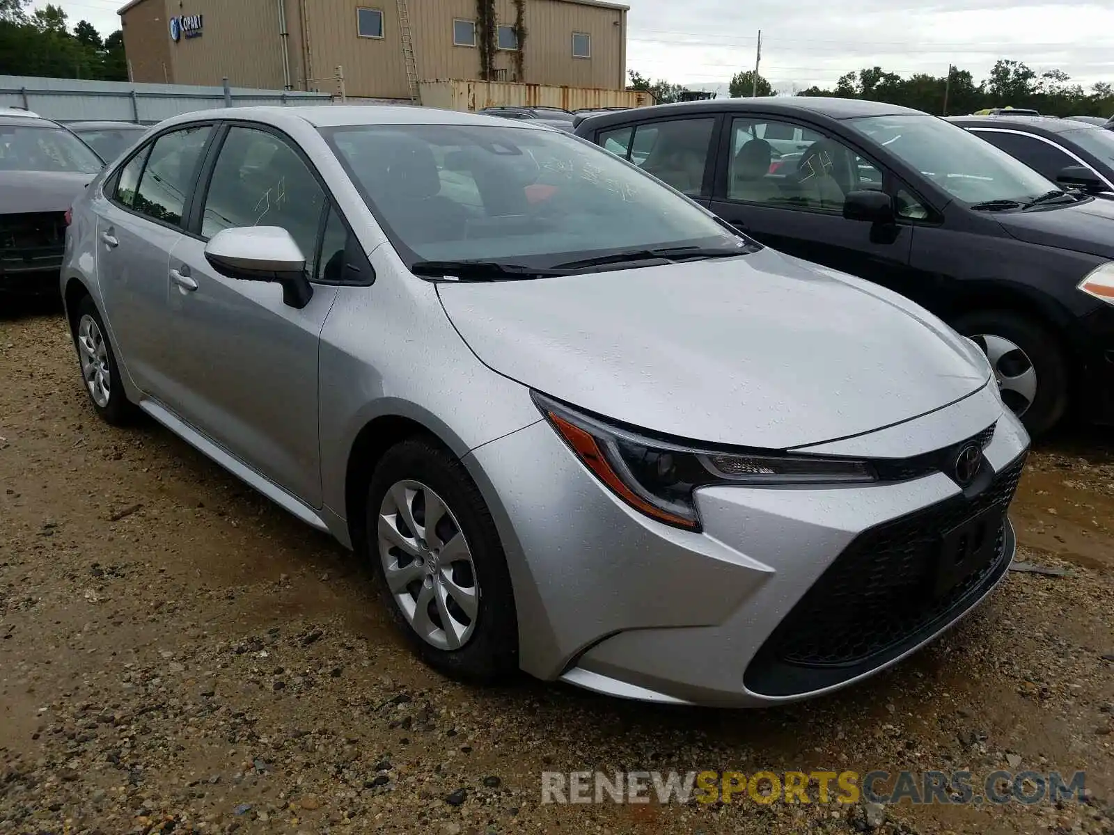 1 Photograph of a damaged car JTDEPRAE8LJ083286 TOYOTA COROLLA 2020