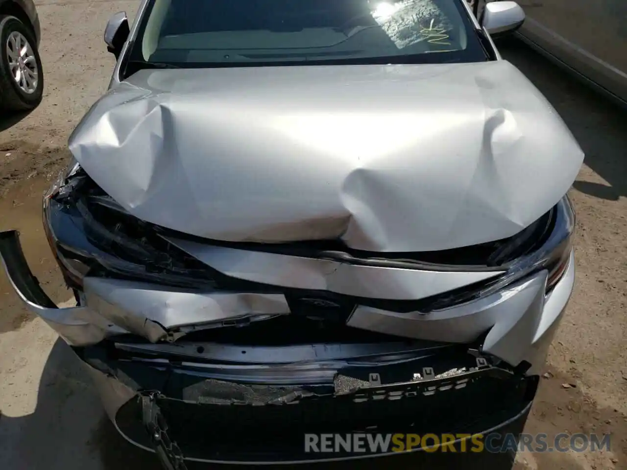 7 Photograph of a damaged car JTDEPRAE8LJ087872 TOYOTA COROLLA 2020