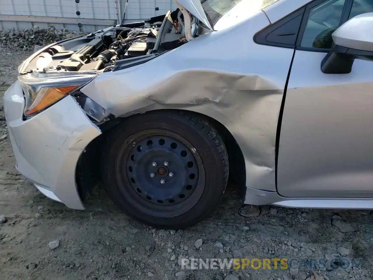 9 Photograph of a damaged car JTDEPRAE8LJ088049 TOYOTA COROLLA 2020