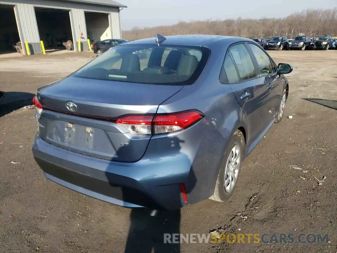 4 Photograph of a damaged car JTDEPRAE8LJ088939 TOYOTA COROLLA 2020