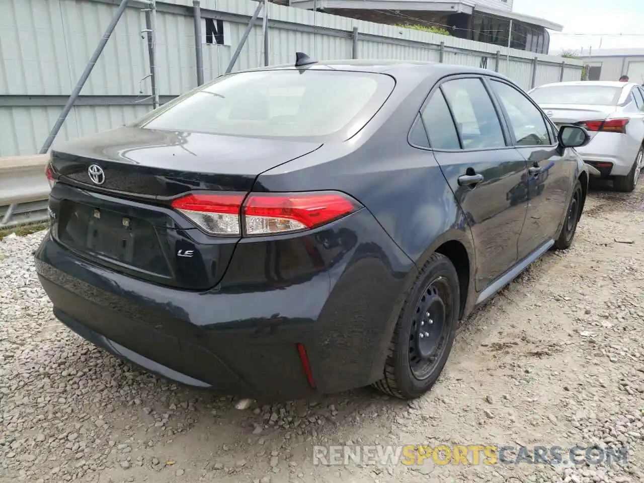 4 Photograph of a damaged car JTDEPRAE8LJ089217 TOYOTA COROLLA 2020