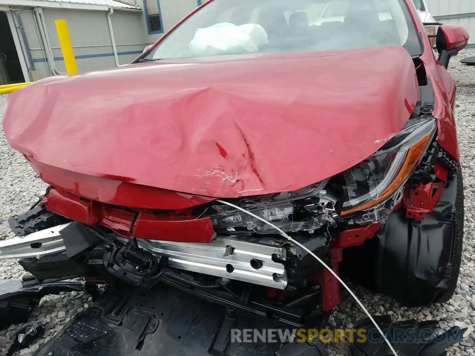 9 Photograph of a damaged car JTDEPRAE8LJ089752 TOYOTA COROLLA 2020