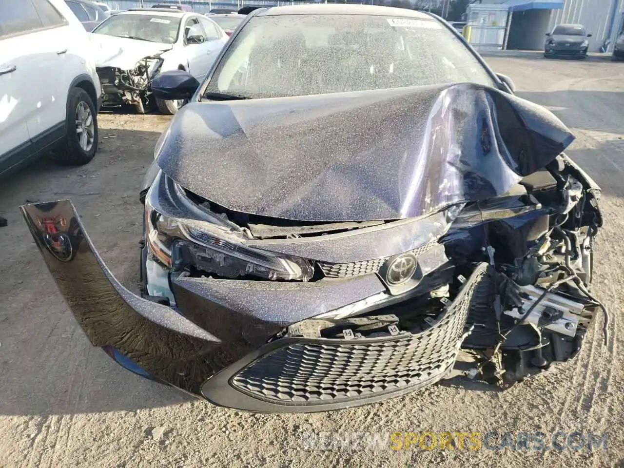 7 Photograph of a damaged car JTDEPRAE8LJ091548 TOYOTA COROLLA 2020