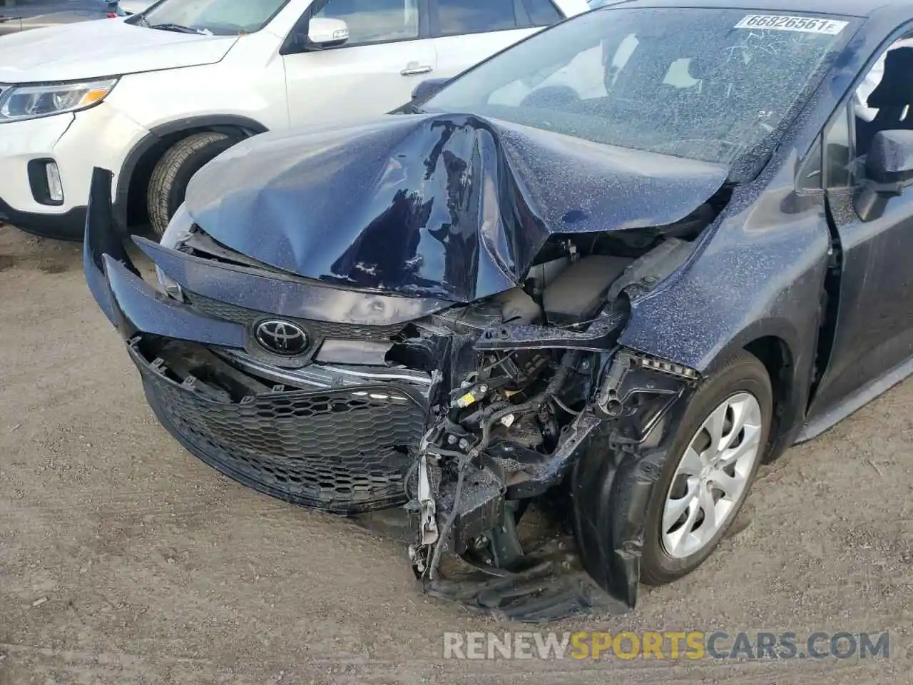 9 Photograph of a damaged car JTDEPRAE8LJ091548 TOYOTA COROLLA 2020