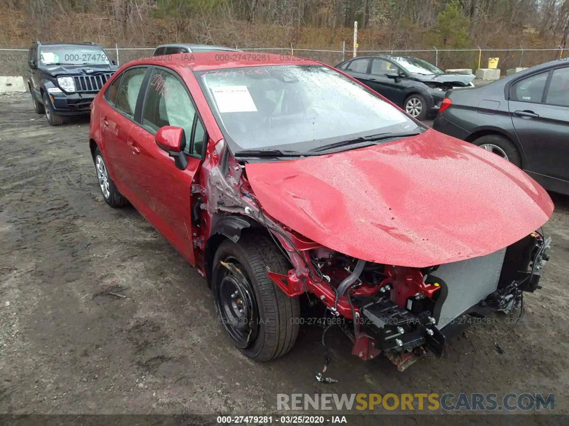 6 Photograph of a damaged car JTDEPRAE8LJ092957 TOYOTA COROLLA 2020