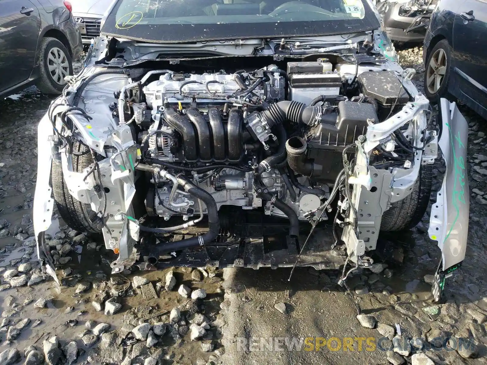 9 Photograph of a damaged car JTDEPRAE8LJ095048 TOYOTA COROLLA 2020