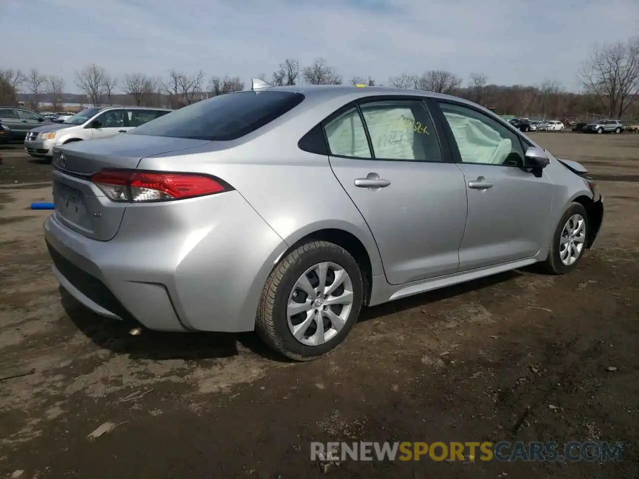 4 Photograph of a damaged car JTDEPRAE8LJ097057 TOYOTA COROLLA 2020