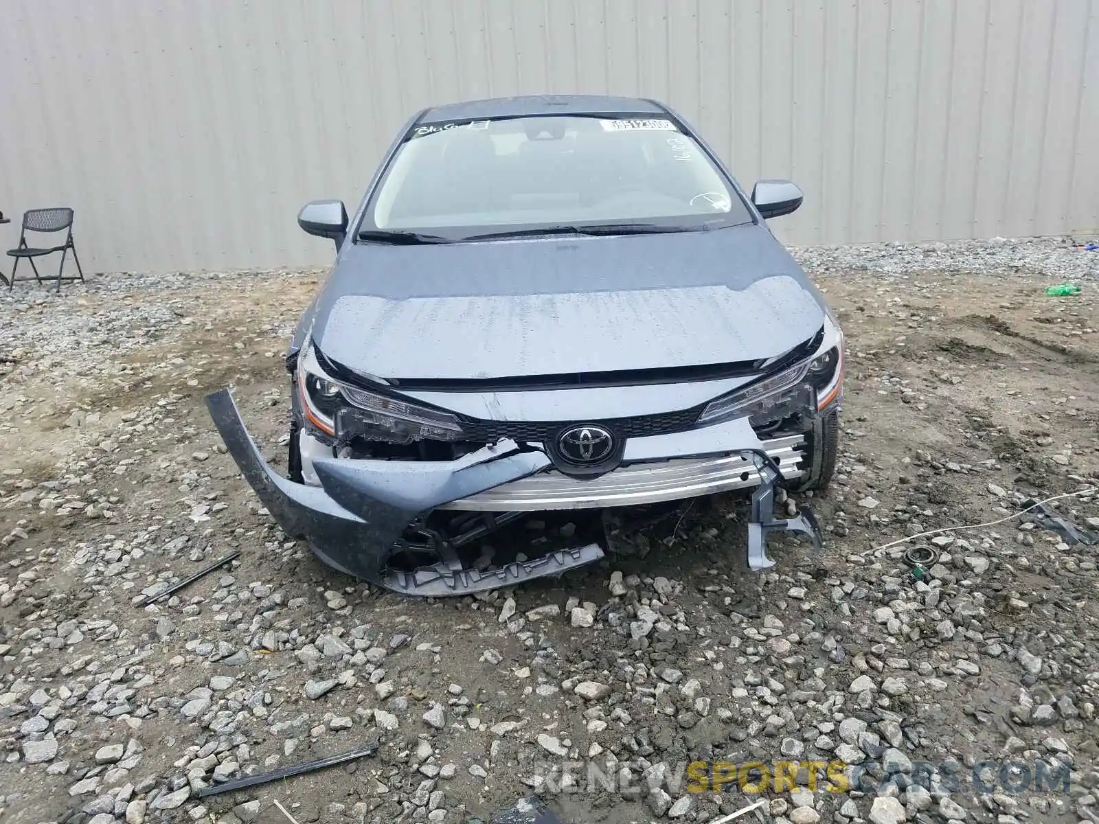 9 Photograph of a damaged car JTDEPRAE8LJ097530 TOYOTA COROLLA 2020