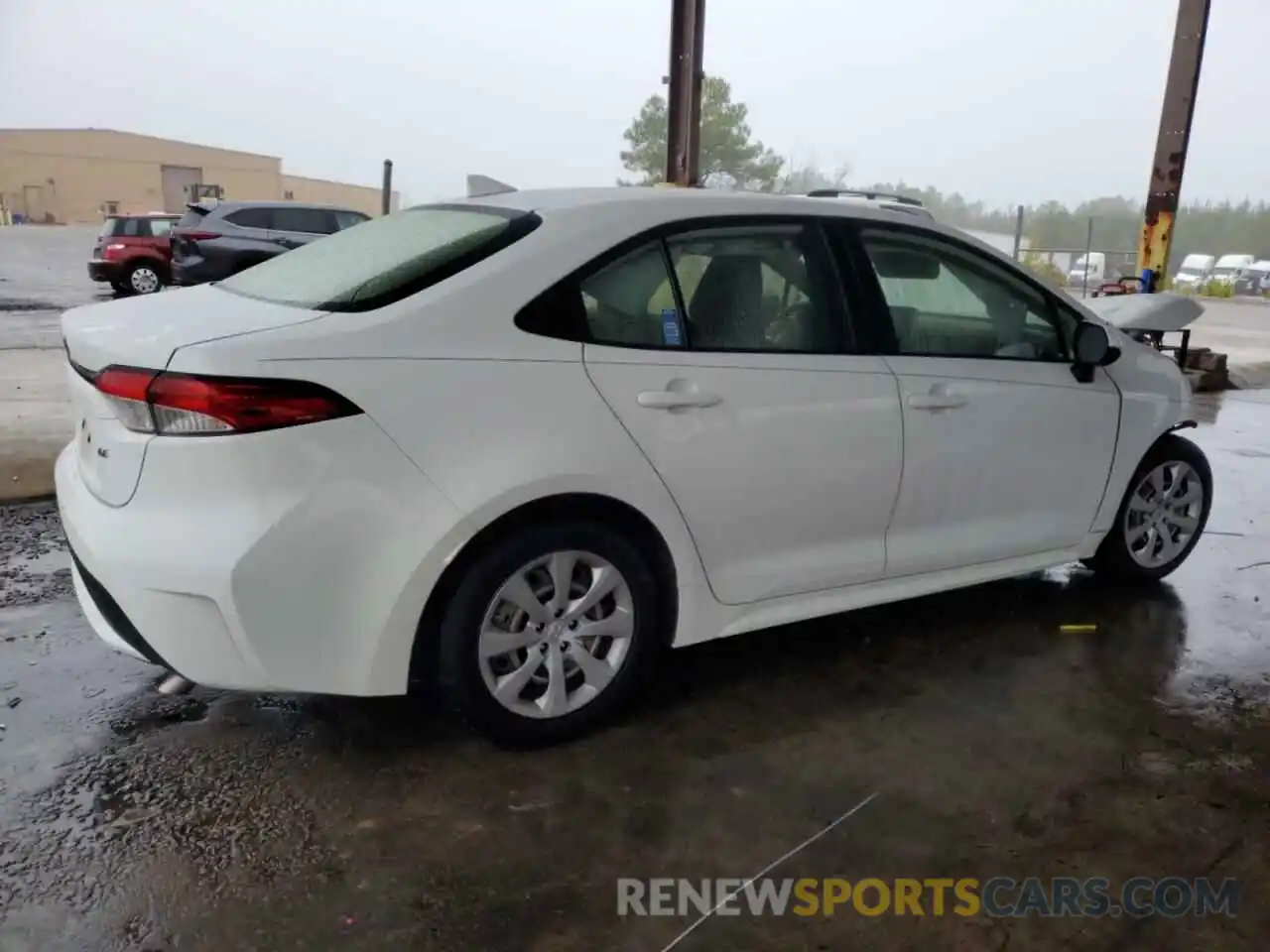 3 Photograph of a damaged car JTDEPRAE8LJ098502 TOYOTA COROLLA 2020