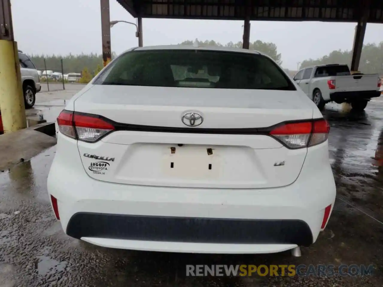 6 Photograph of a damaged car JTDEPRAE8LJ098502 TOYOTA COROLLA 2020