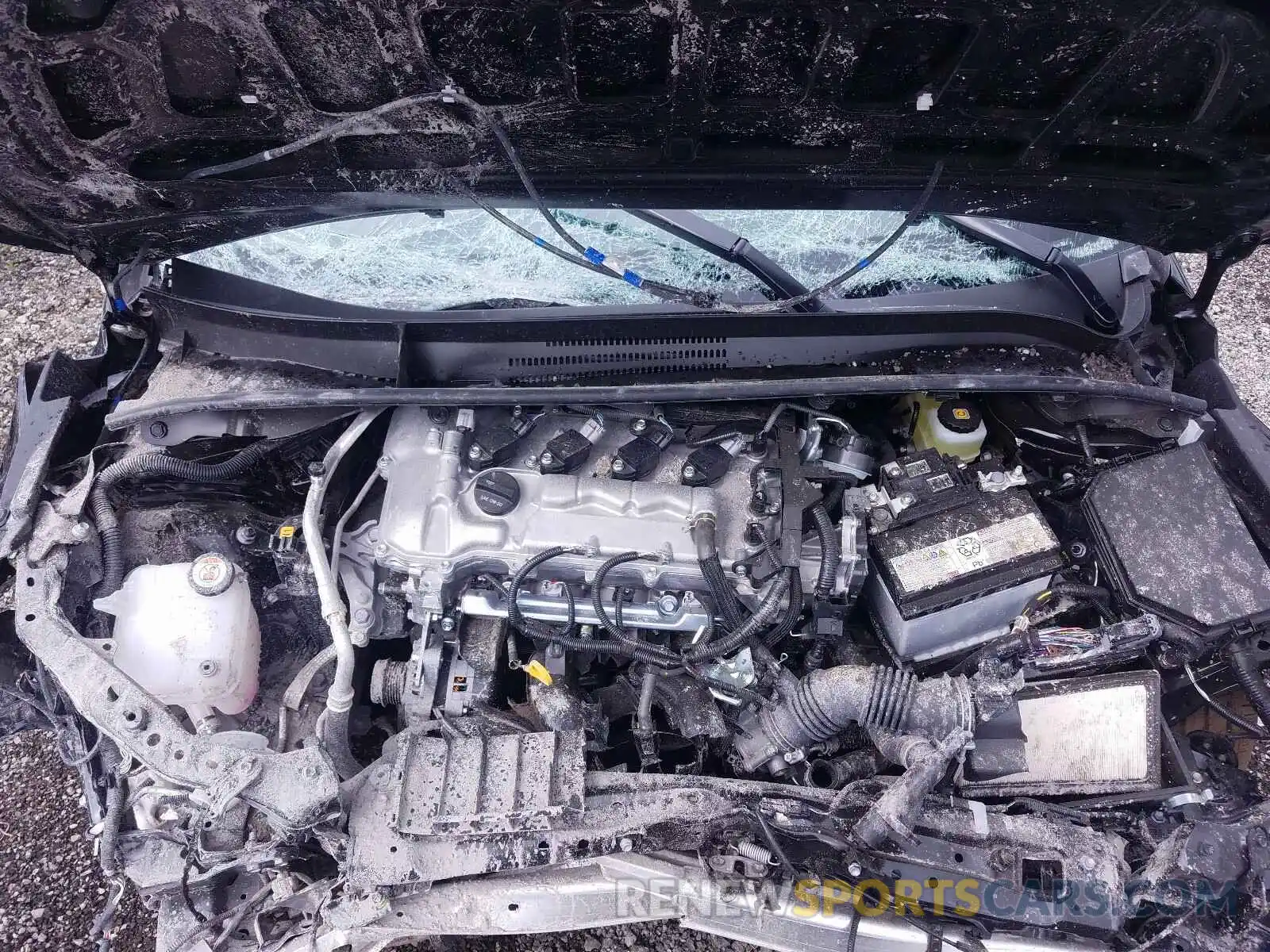 7 Photograph of a damaged car JTDEPRAE8LJ101284 TOYOTA COROLLA 2020