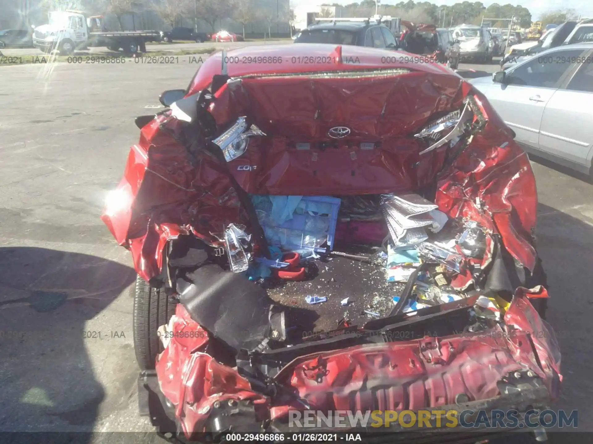 6 Фотография поврежденного автомобиля JTDEPRAE8LJ101897 TOYOTA COROLLA 2020
