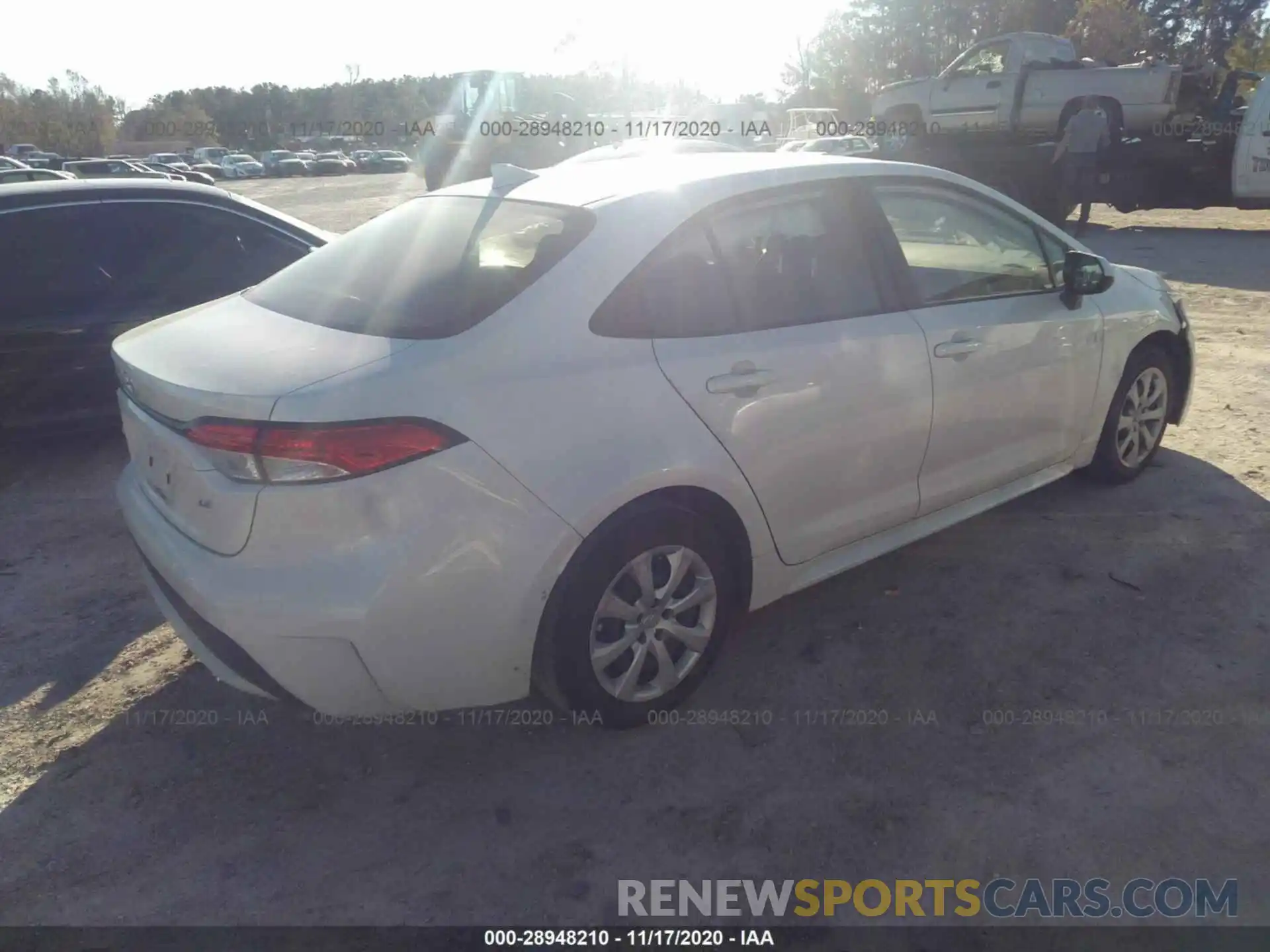 4 Photograph of a damaged car JTDEPRAE8LJ108574 TOYOTA COROLLA 2020